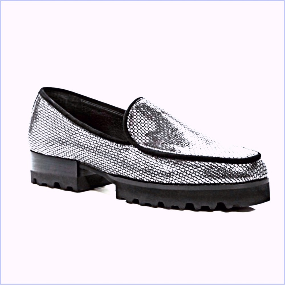 LAST 1 NWT DONALD PLINER Leather Loafers - Picture 5 of 7